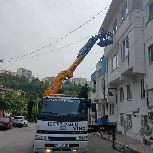 Kahramanmaraş mobil vinç kiralama